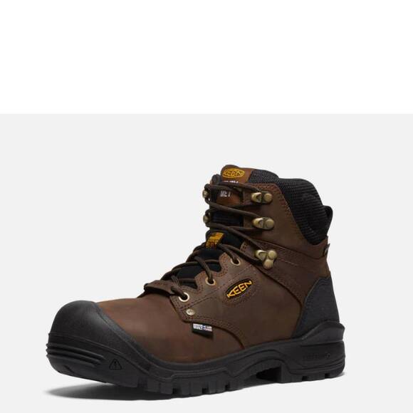 NEW KEEN men's met guard independence boot in brown